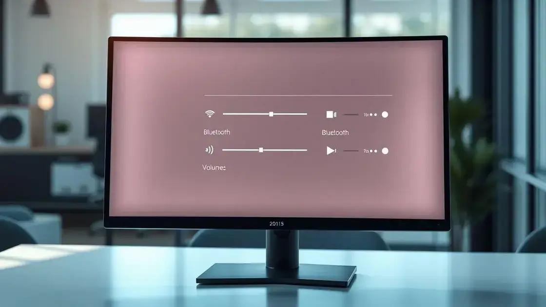 Quick access to quick settings